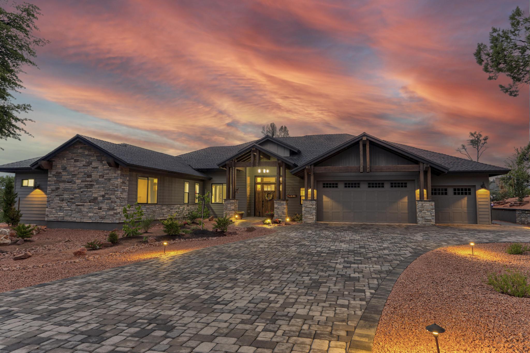 Scenic Dr. Custom Home Build in Payson Chapparal Pines
